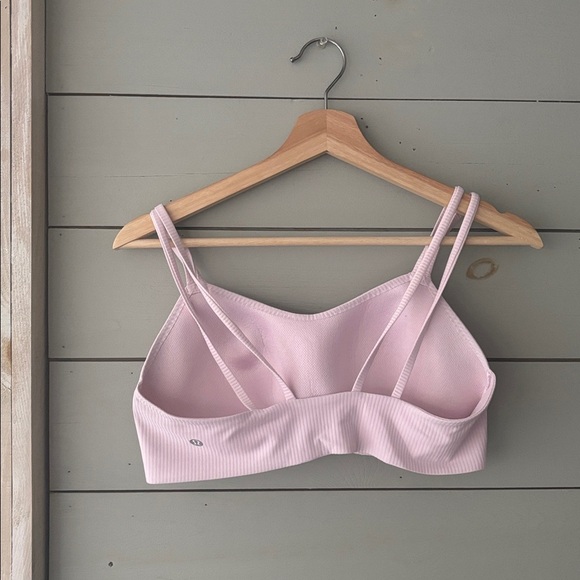 Lululemon Like a Cloud Bra – Ribbed, Light Support A–C Cup (Pink Bliss) - Picture 4 of 5
